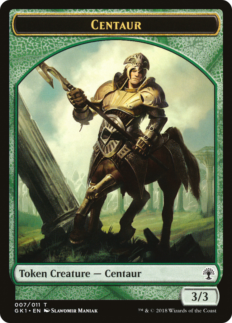 Elemental // Centaur Token (GR1-010)