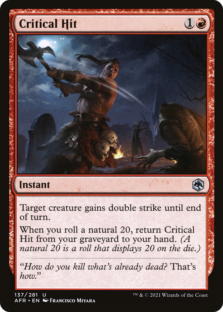 Critical Hit (AFR-137) (Foil)