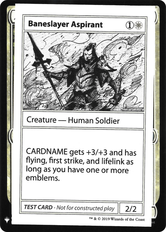 Baneslayer Aspirant (CMB1-003)