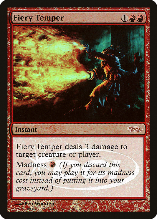 Fiery Temper (DCI-003) (Foil)