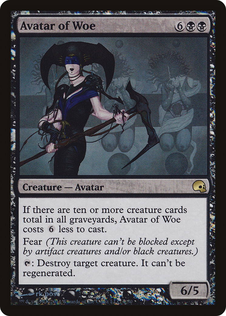 Avatar of Woe (GRV-006) (Foil)