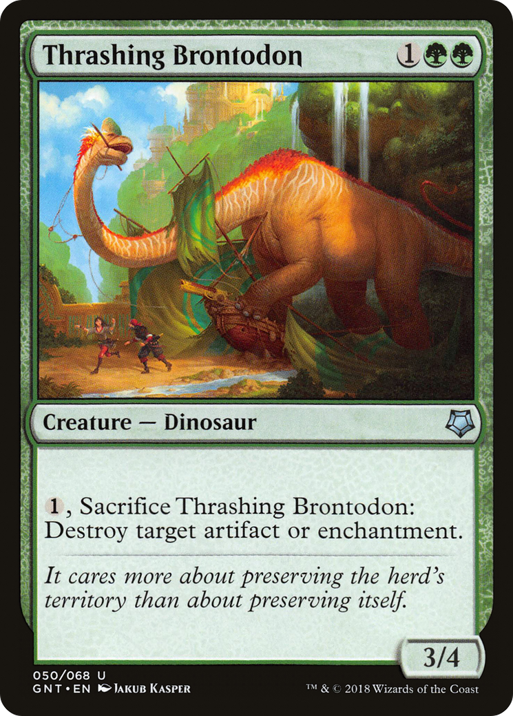 Thrashing Brontodon (GNT-050)