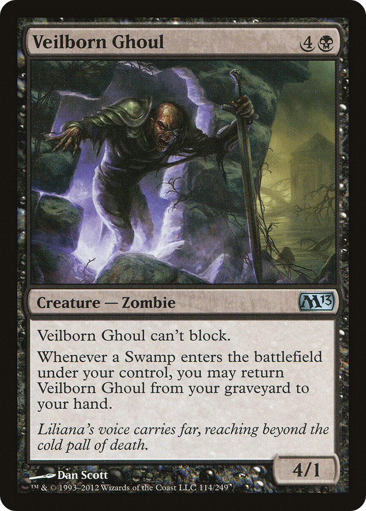 Veilborn Ghoul (M13-114) (Foil)