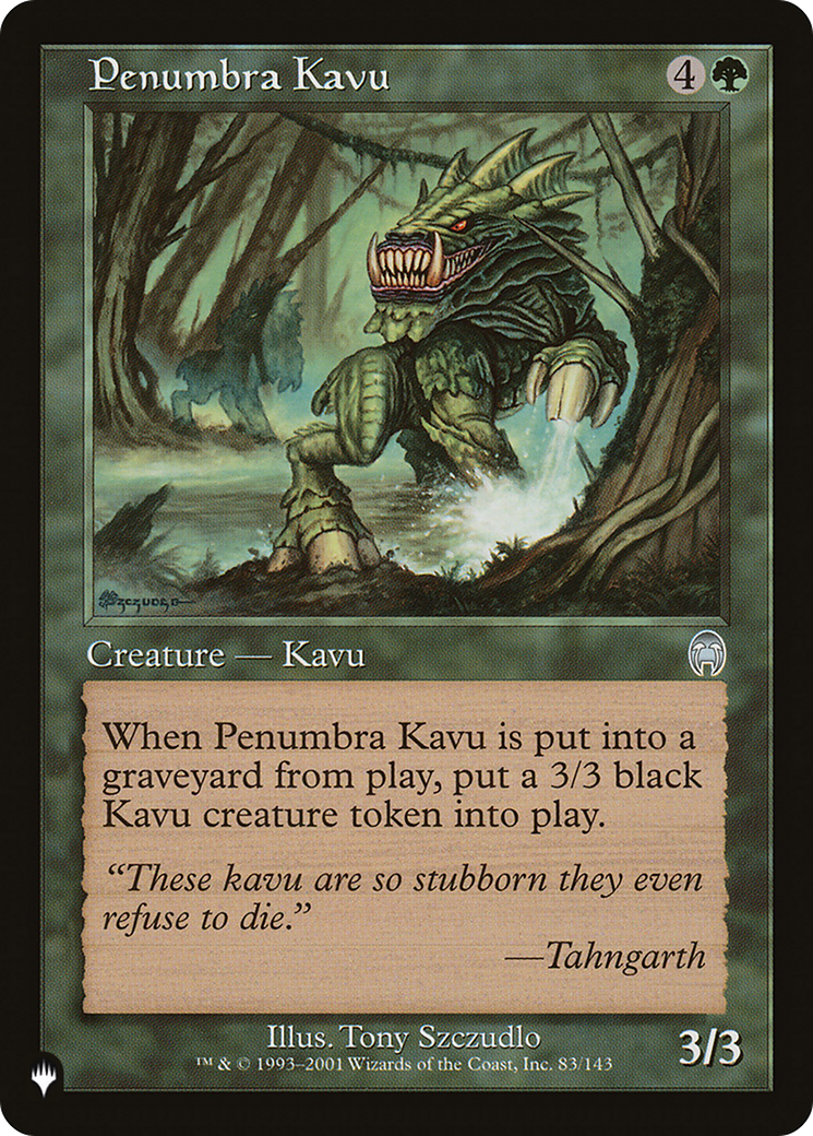 Penumbra Kavu (LIST-APC-83)