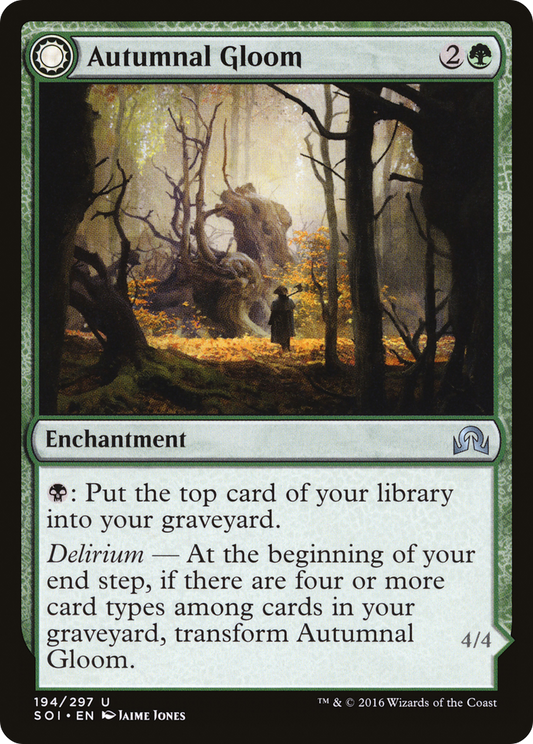 Autumnal Gloom // Ancient of the Equinox (SOI-194) (Foil)