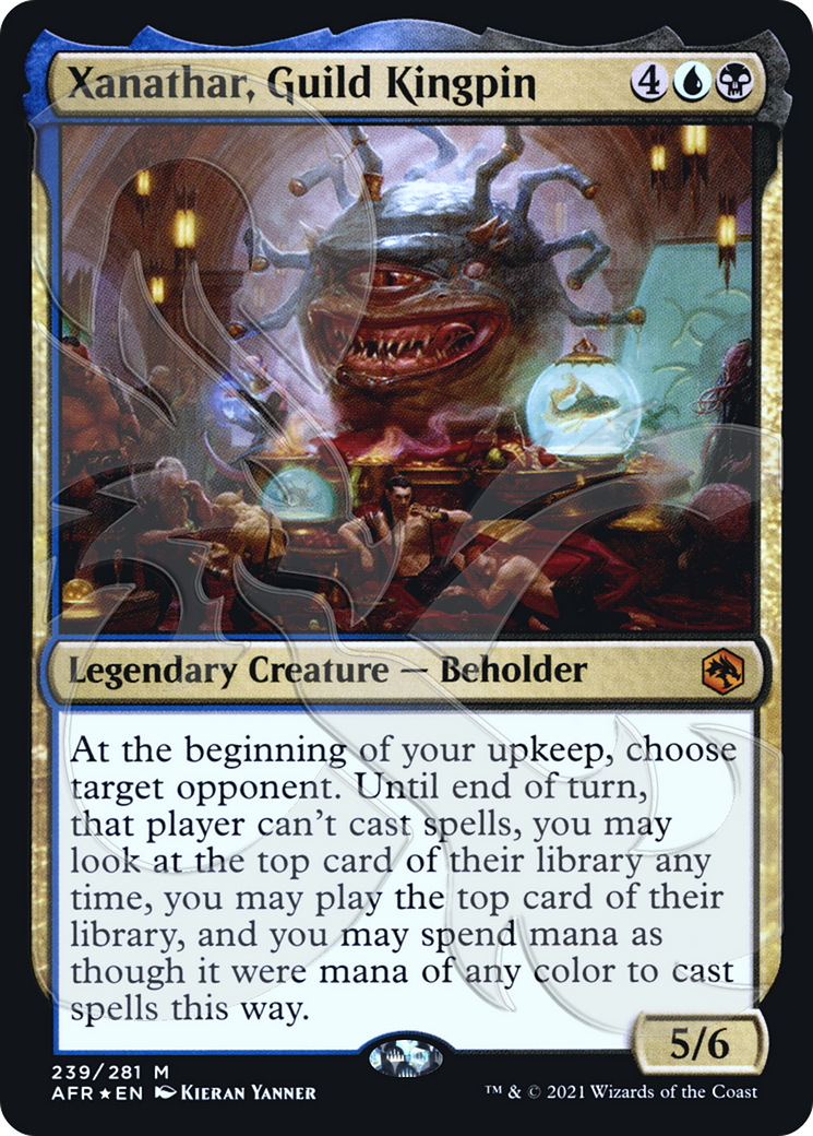 Xanathar, Guild Kingpin (Ampersand Stamped) (AFR&-239A) (Foil)