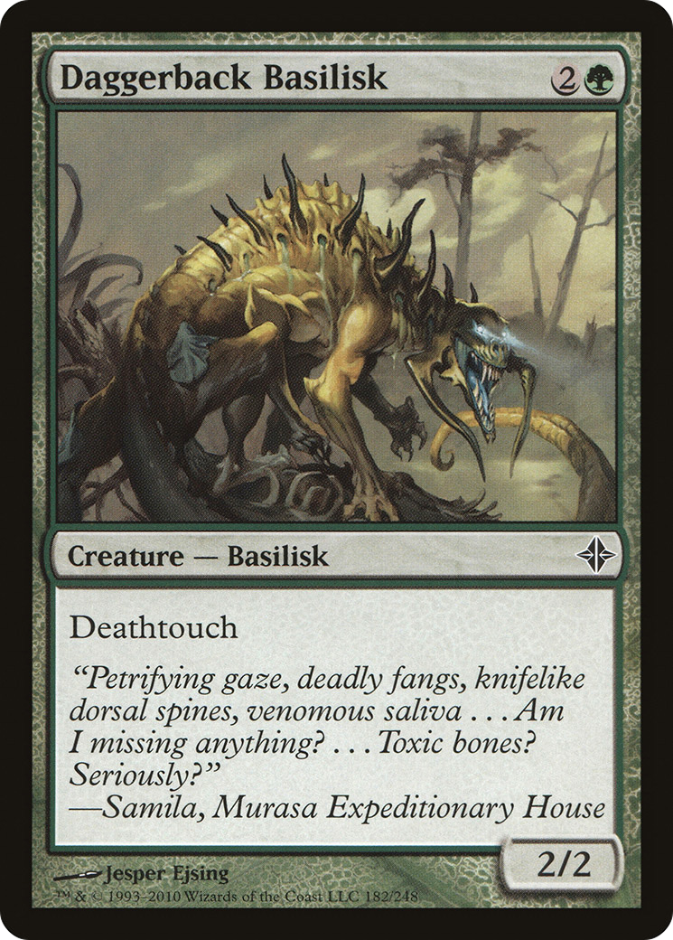 Daggerback Basilisk (ROE-182) (Foil)
