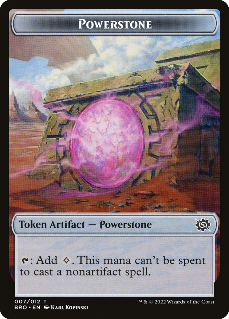 Powerstone Token (TBRO-007)