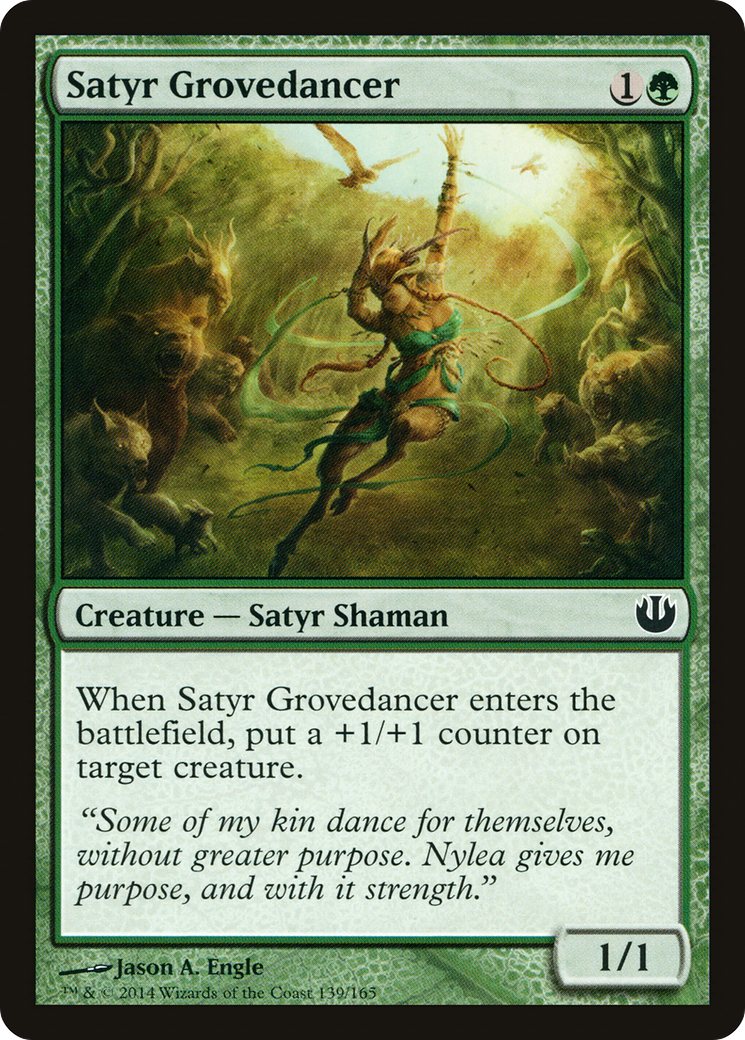 Satyr Grovedancer (JOU-139) (Foil)