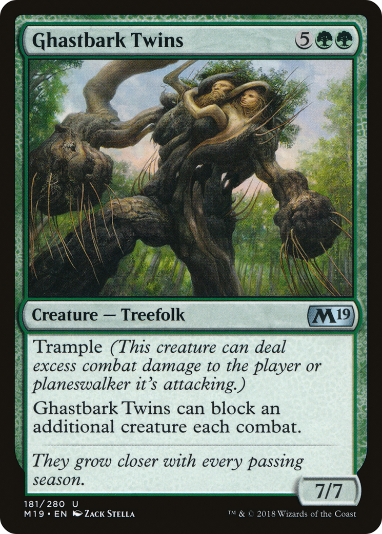 Ghastbark Twins (M19-181) (Foil)