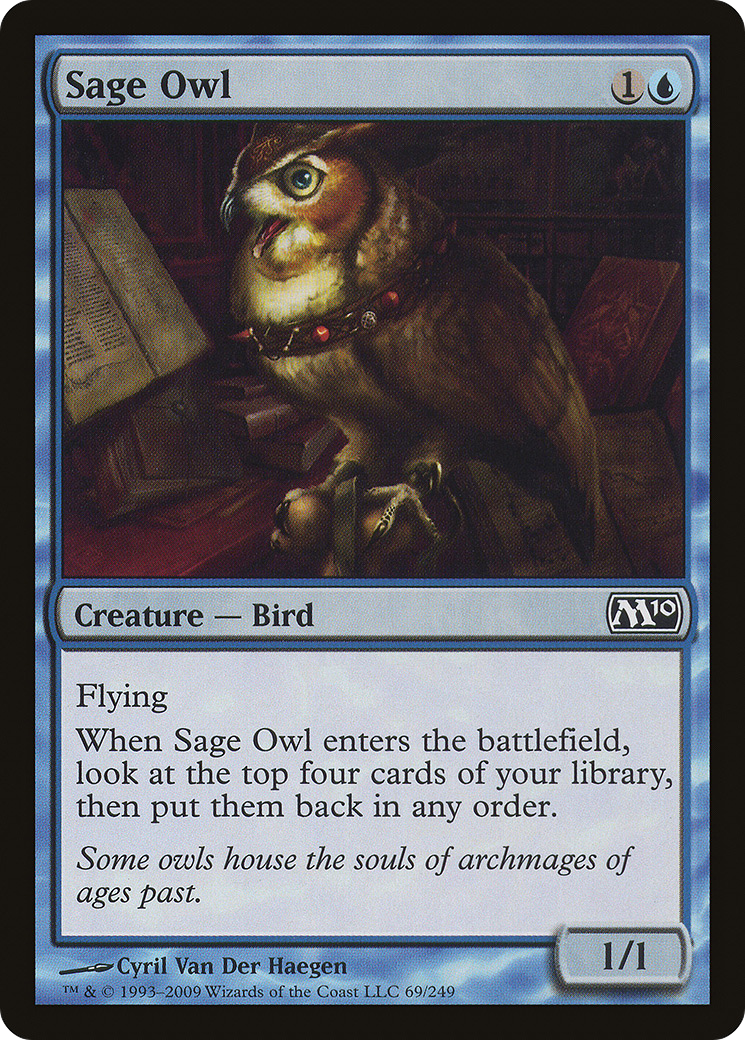 Sage Owl (M10-069) (Foil)