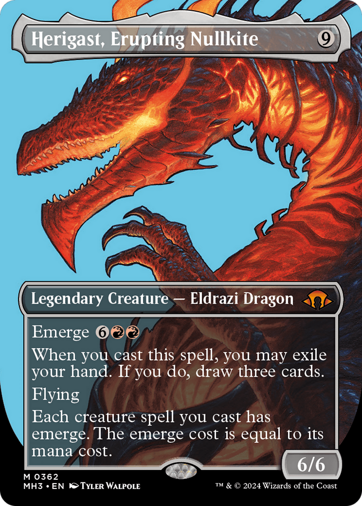 Herigast, Erupting Nullkite (MH3-362) (Borderless) (Foil)