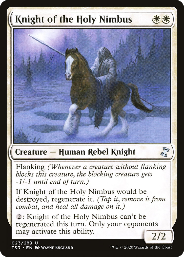 Knight of the Holy Nimbus (TSR-023) (Foil)