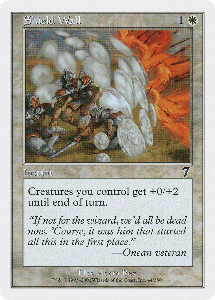 Shield Wall (7ED-044)