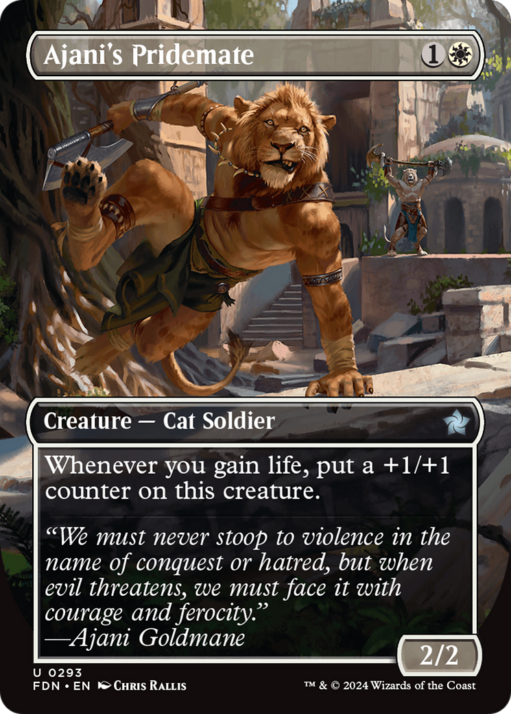 Ajani's Pridemate (FDN-293) (Borderless)