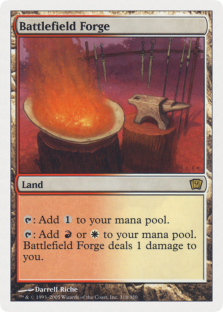 Battlefield Forge (9ED-318★) (Foil)