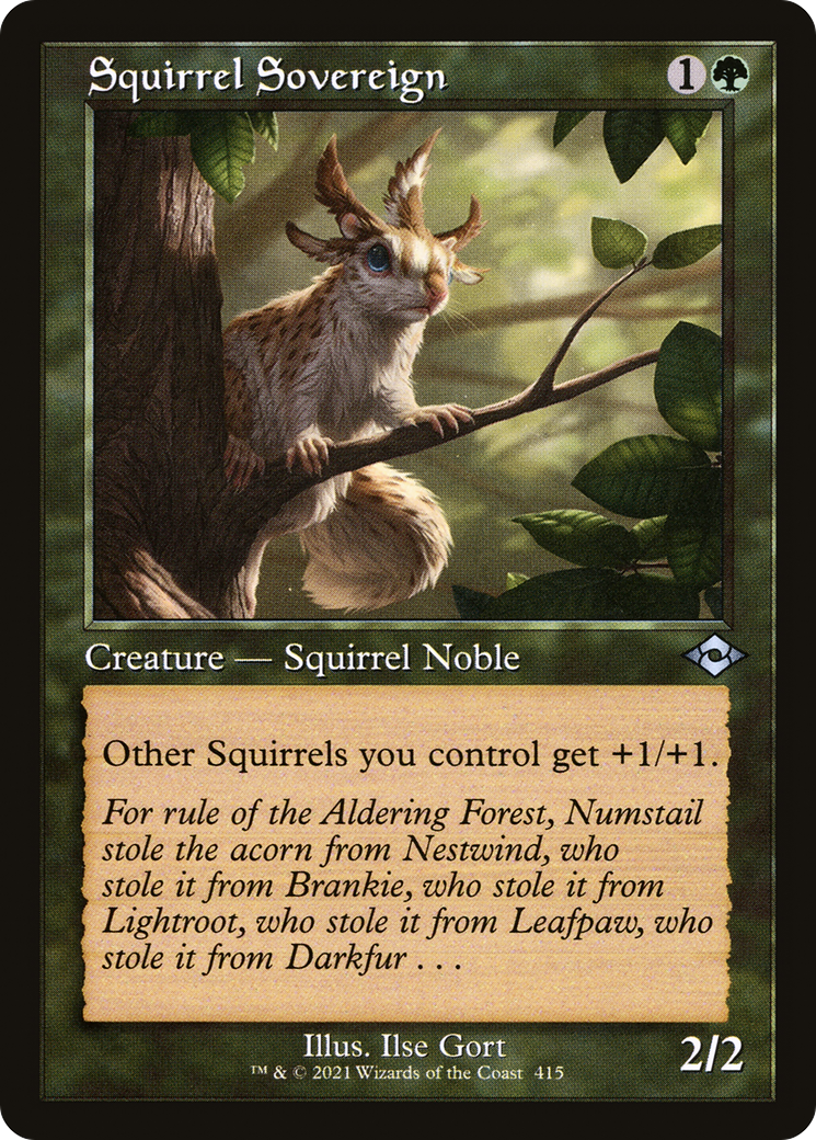 Squirrel Sovereign (MH2-415)