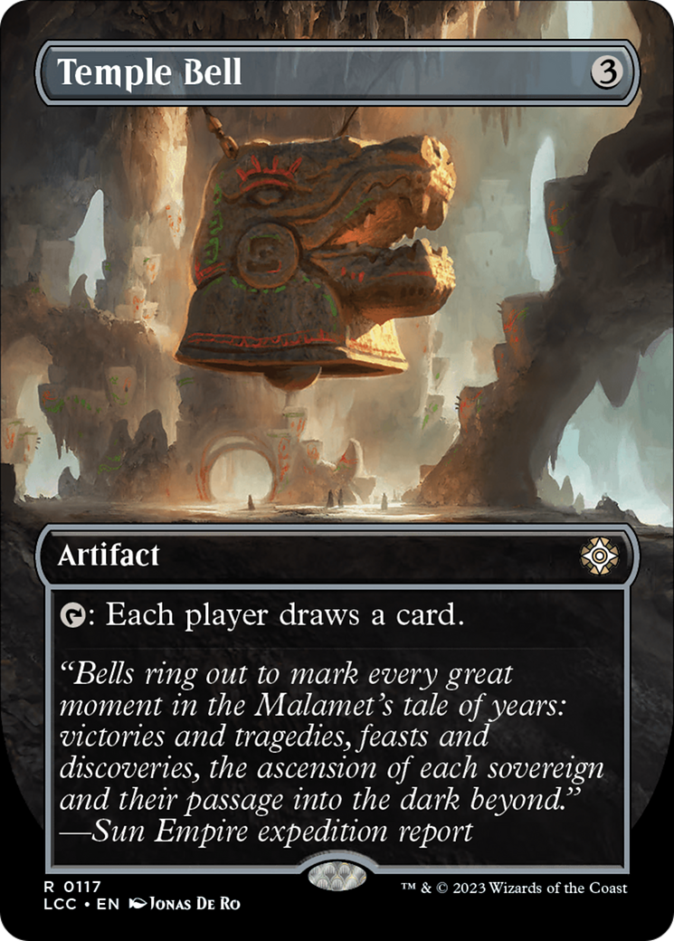 Temple Bell (LCC-117) (Borderless) (Foil)
