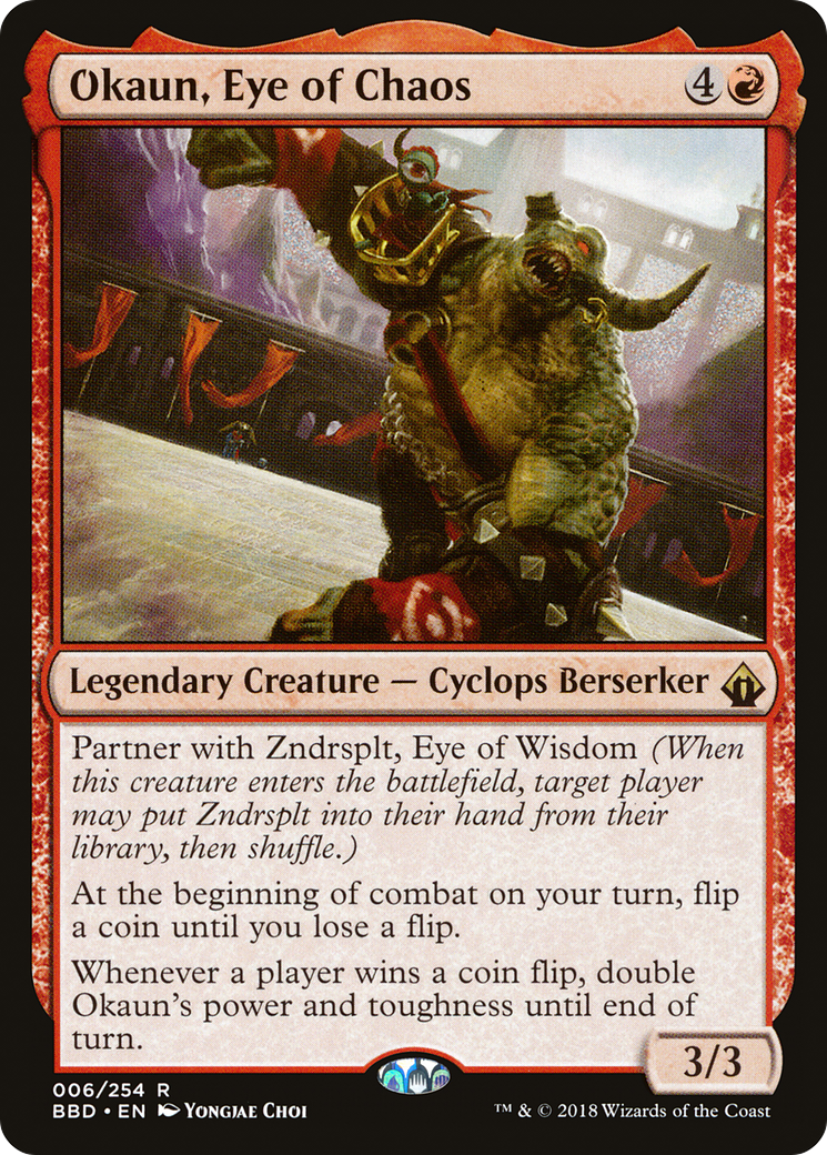 Okaun, Eye of Chaos (BBD-006) (Foil)