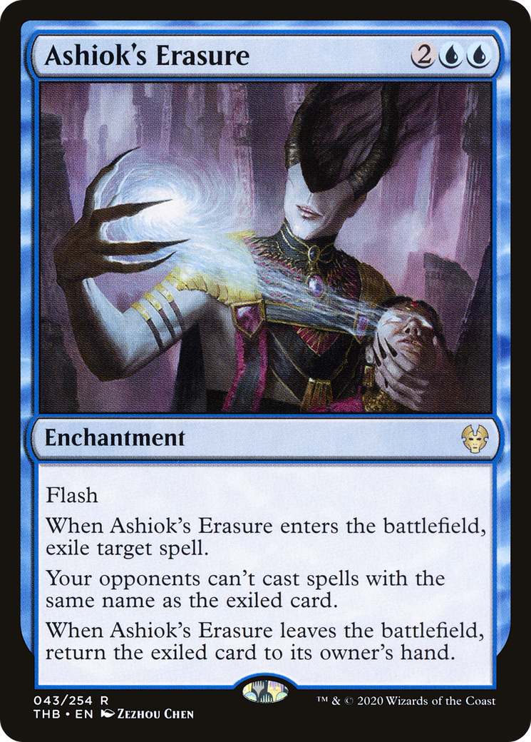 Ashiok's Erasure (THB-043) (Foil)