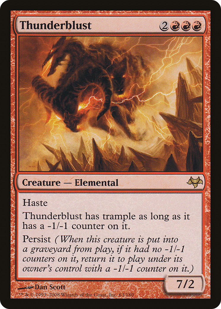 Thunderblust (EVE-063) (Foil)