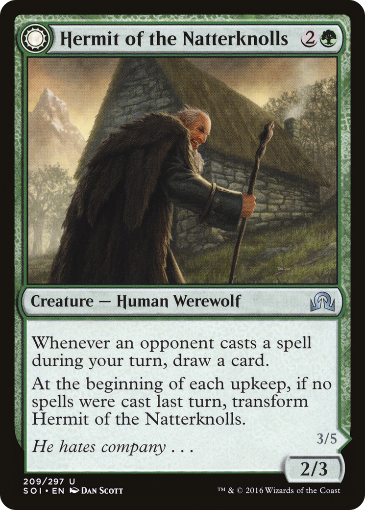 Hermit of the Natterknolls // Lone Wolf of the Natterknolls (SOI-209)