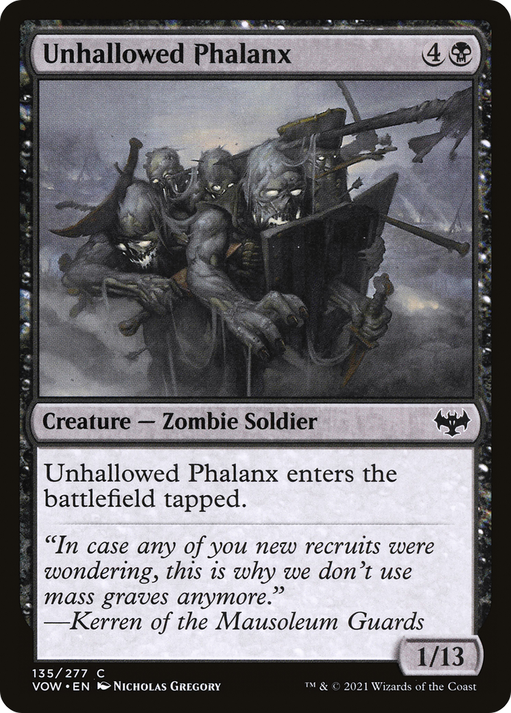 Unhallowed Phalanx (VOW-135)