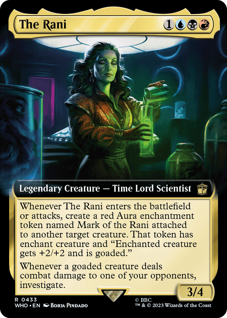 The Rani (WHO-433) (Extended Art) (Foil)