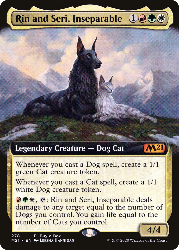 Rin and Seri, Inseparable (BABP-278) (Extended Art) (Foil)