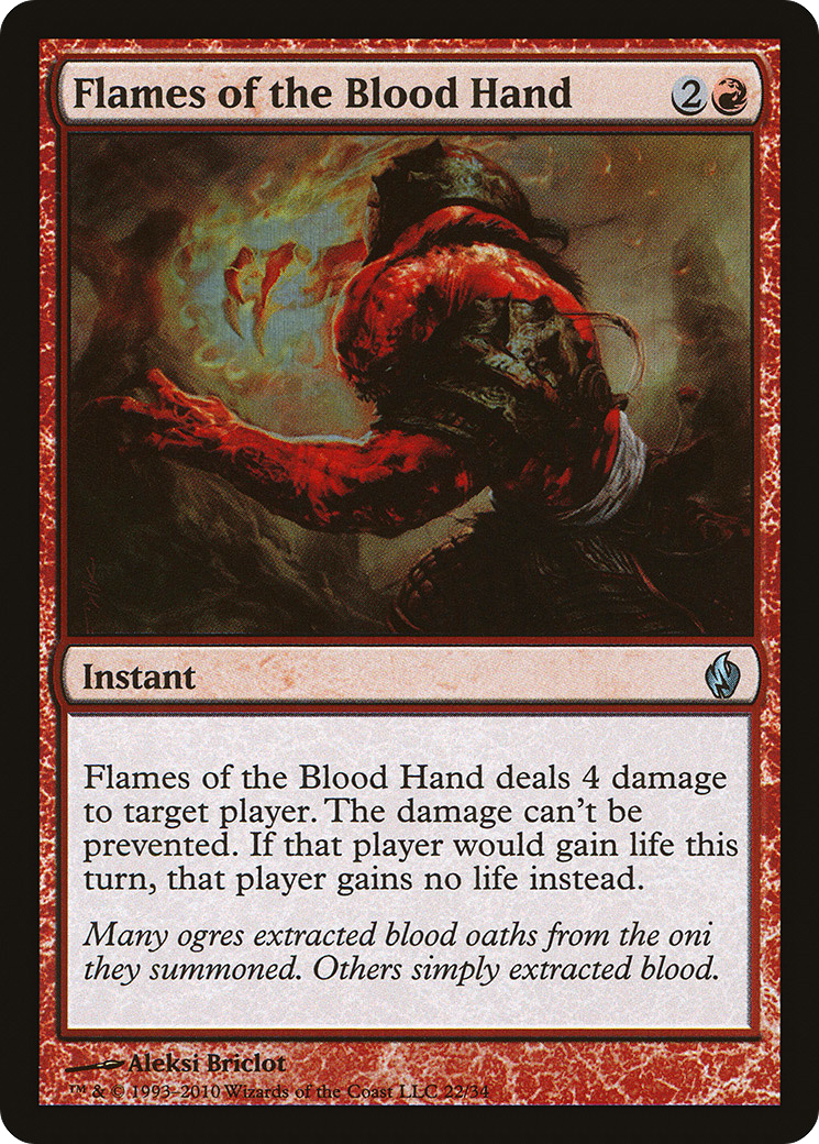 Flames of the Blood Hand (PD2-022) (Foil)