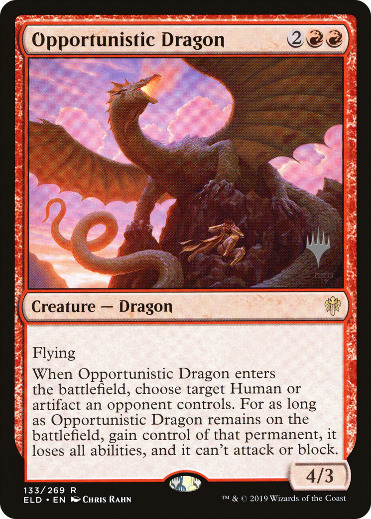 Opportunistic Dragon (PPELD-133P) (Foil)
