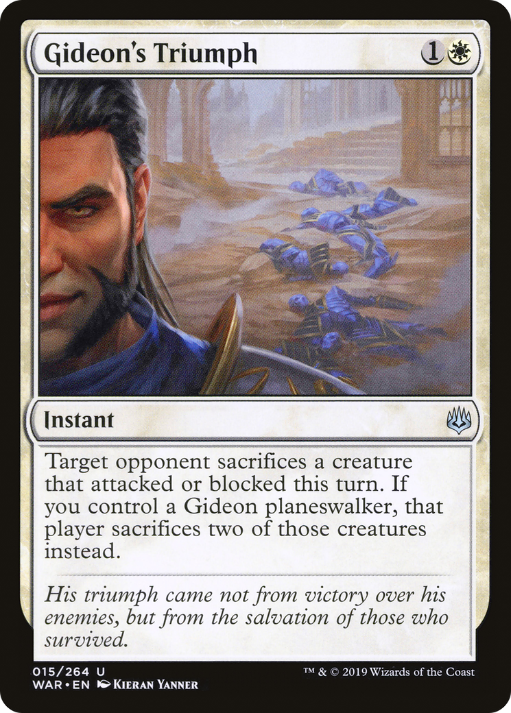 Gideon's Triumph (WAR-015) (Foil)