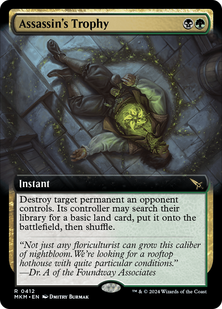 Assassin's Trophy (MKM-412) (Extended Art) (Foil)