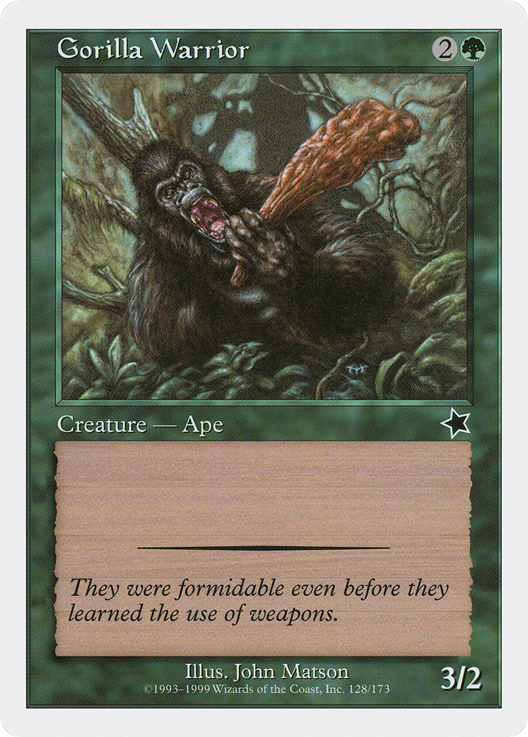 Gorilla Warrior (S99-128)
