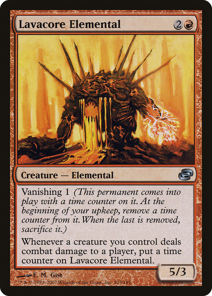 Lavacore Elemental (PLC-103) (Foil)