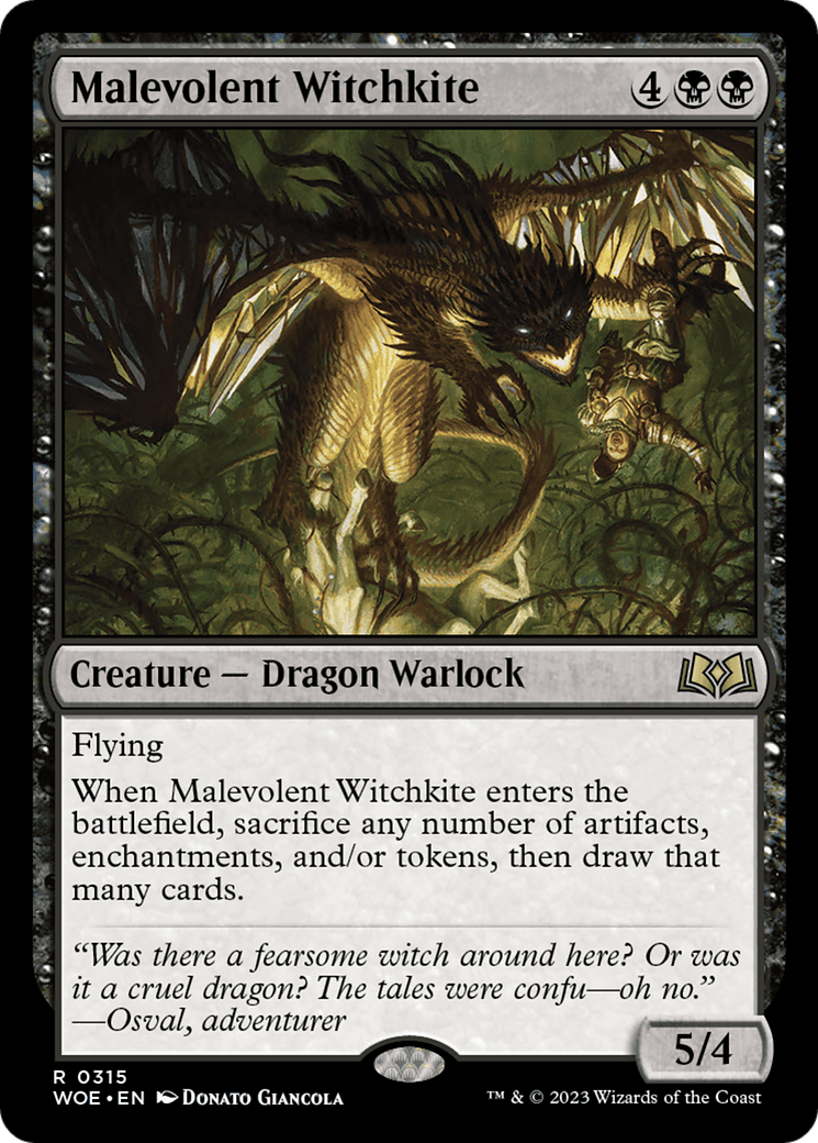 Malevolent Witchkite (WOE-315)