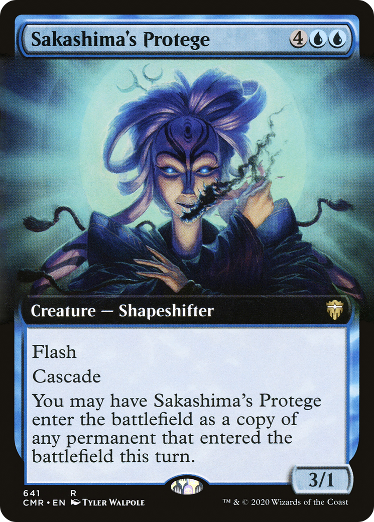 Sakashima's Protege (CMR-641) (Extended Art) (Foil)
