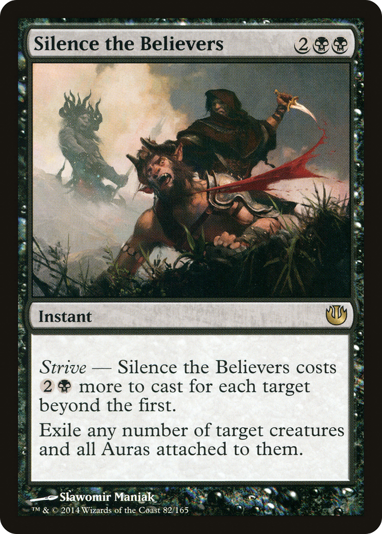 Silence the Believers (JOU-082) (Foil)
