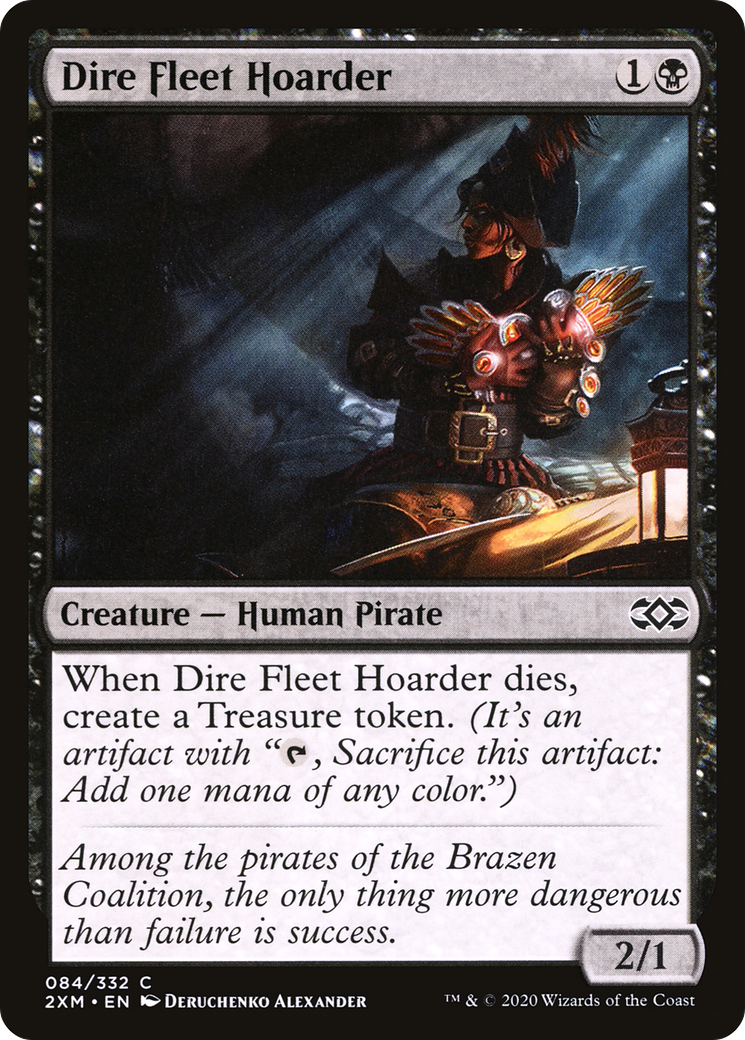 Dire Fleet Hoarder (2XM-084) (Foil)