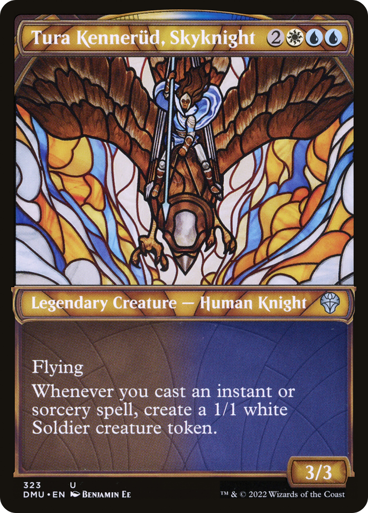 Tura Kennerüd, Skyknight (DMU-323) (Showcase) (Foil)