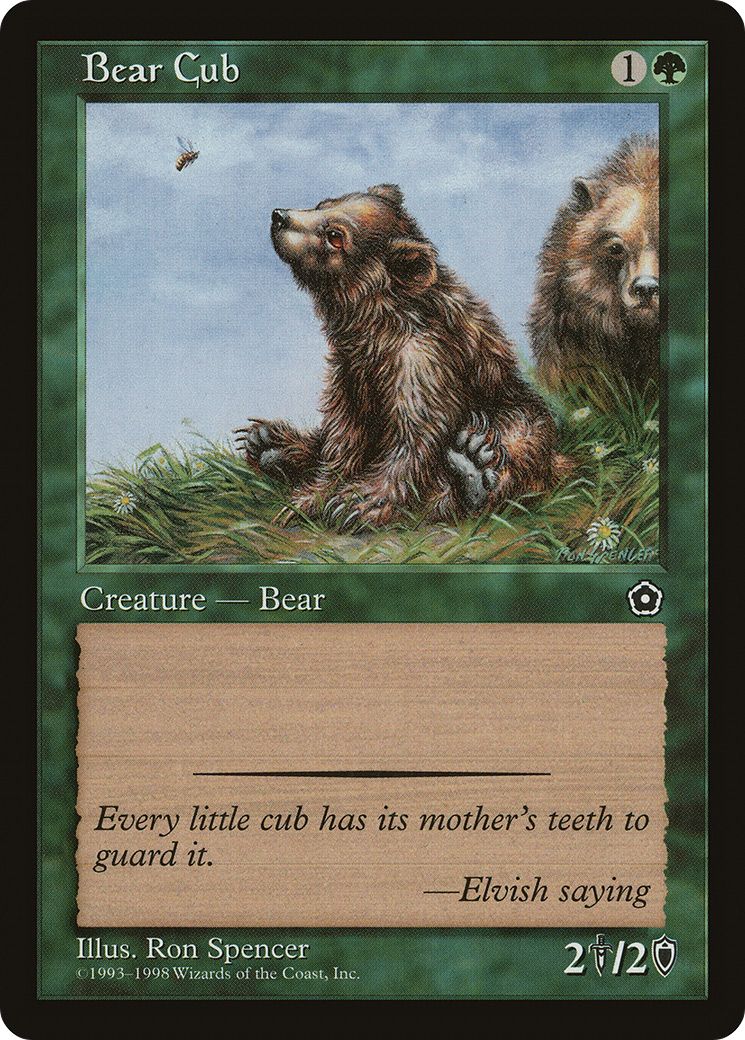 Bear Cub (P02-123)