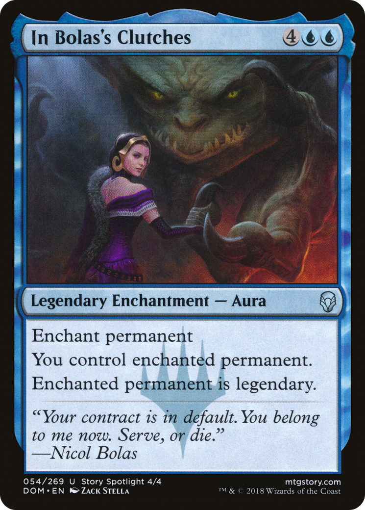 In Bolas's Clutches (DOM-054) (Foil)