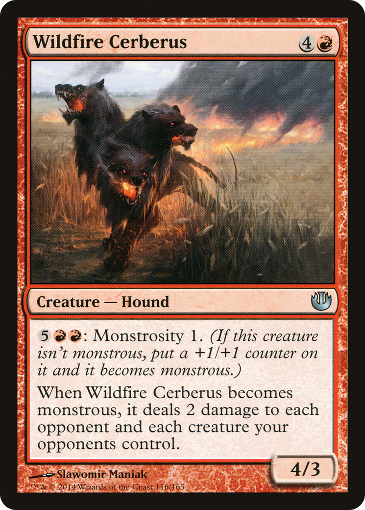 Wildfire Cerberus (JOU-116) (Foil)