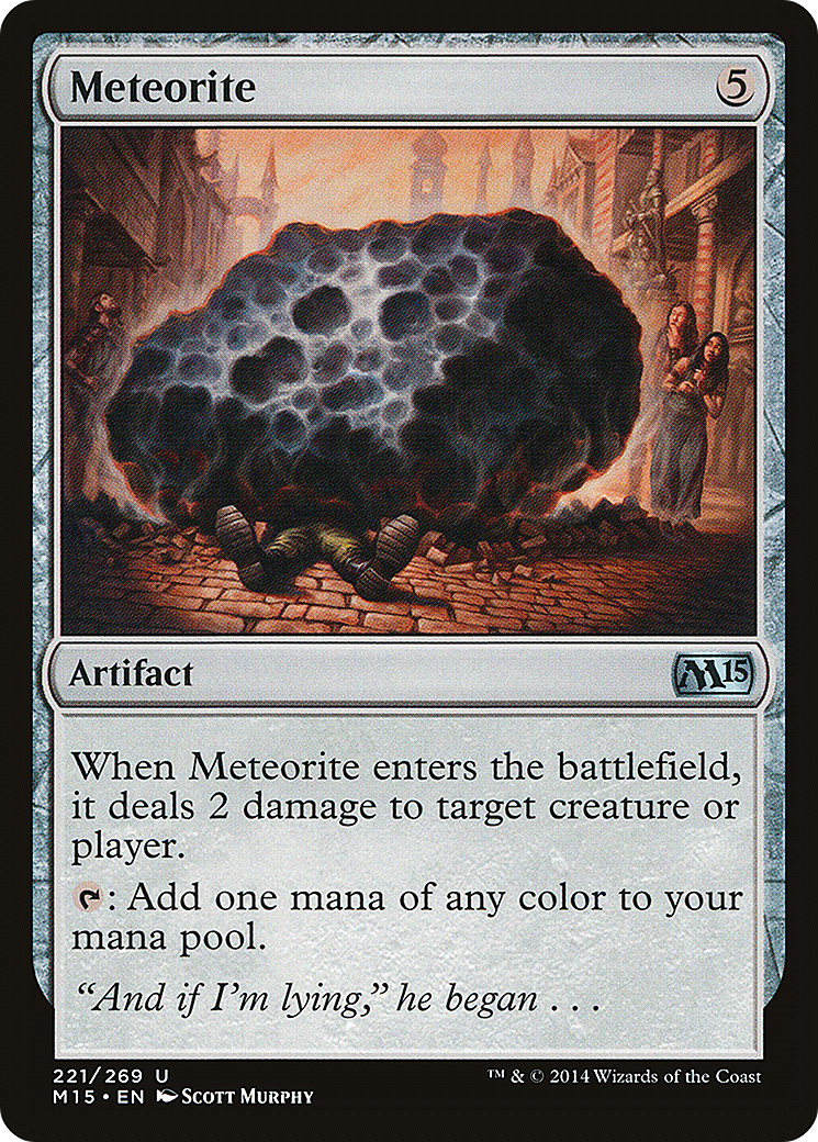 Meteorite (M15-221) (Foil)