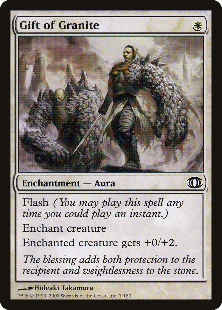 Gift of Granite (FUT-007) (Foil)