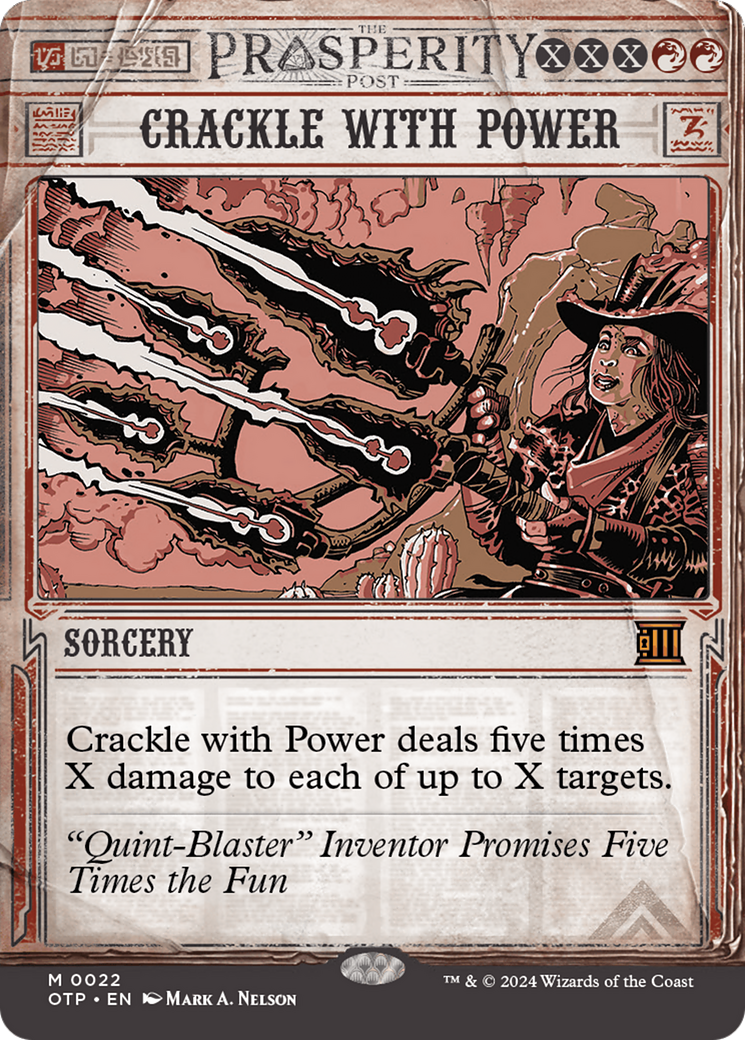 Crackle with Power (OTP-022) (Showcase) (Borderless)