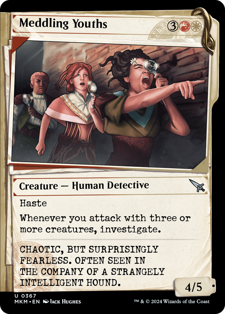 Meddling Youths (MKM-367) (Showcase) (Foil)