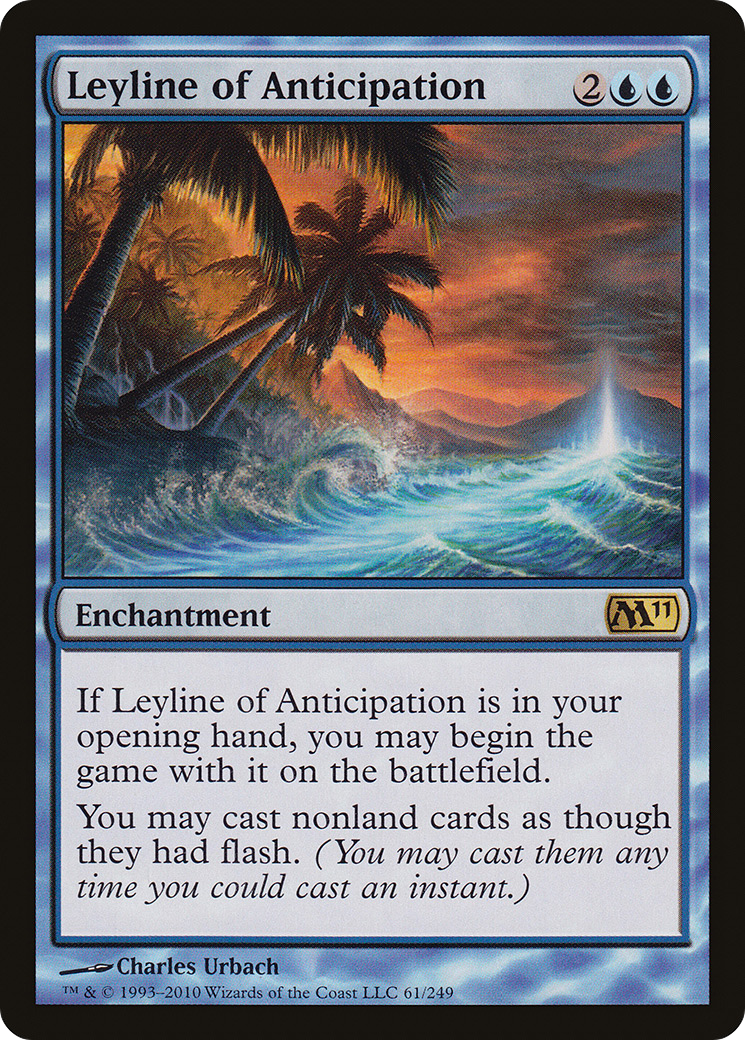Leyline of Anticipation (M11-061) (Foil)