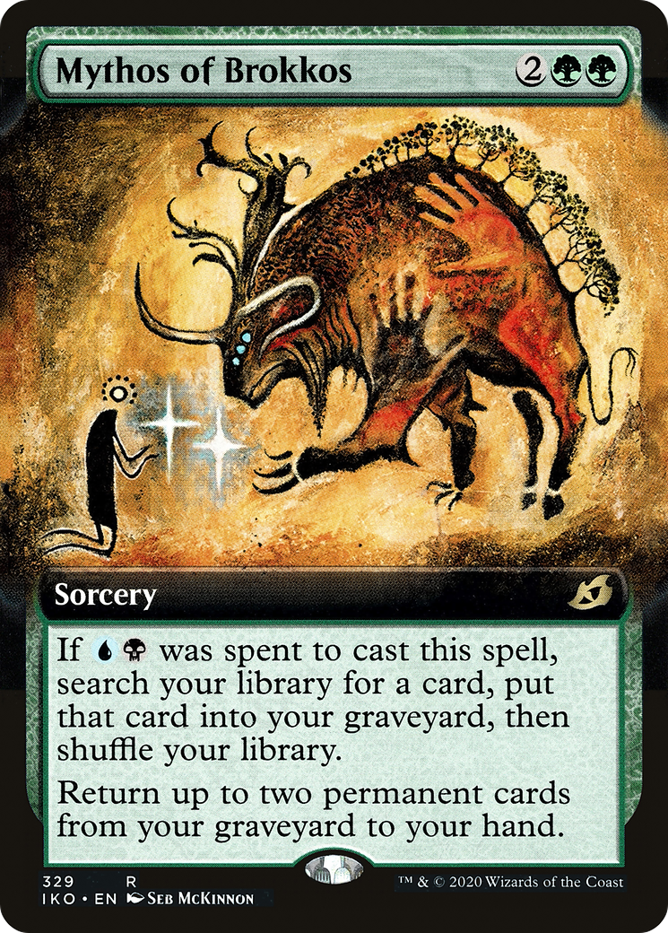 Mythos of Brokkos (IKO-329) (Extended Art)