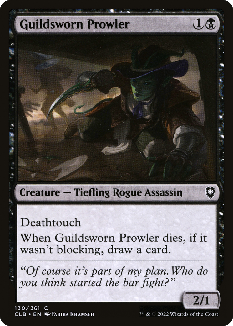 Guildsworn Prowler (CLB-130) (Foil)